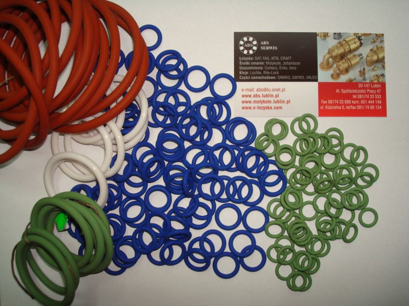 oringi silikonowe